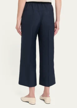 TheoryCropped Wide-Leg Pants