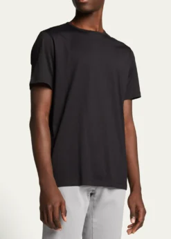 TheoryMen's Precise Luxe Cotton Short-Sleeve Tee