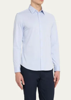 TheoryMen's Sylvain Shirt in Structure Knit