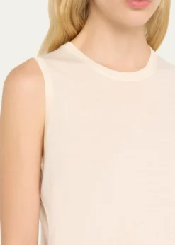 TheoryRegal Merino Wool Crewneck Shell Top