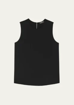 TheorySilk Straight Shell Top