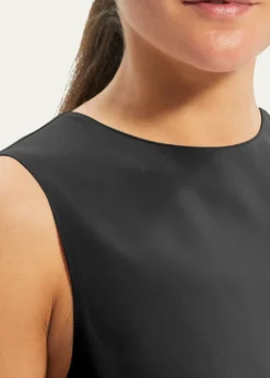 TheorySilk Straight Shell Top