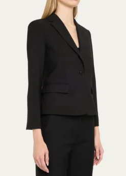 TheorySlim One-Button Jacket
