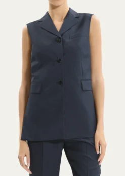 TheoryThree-Button Slash Vest