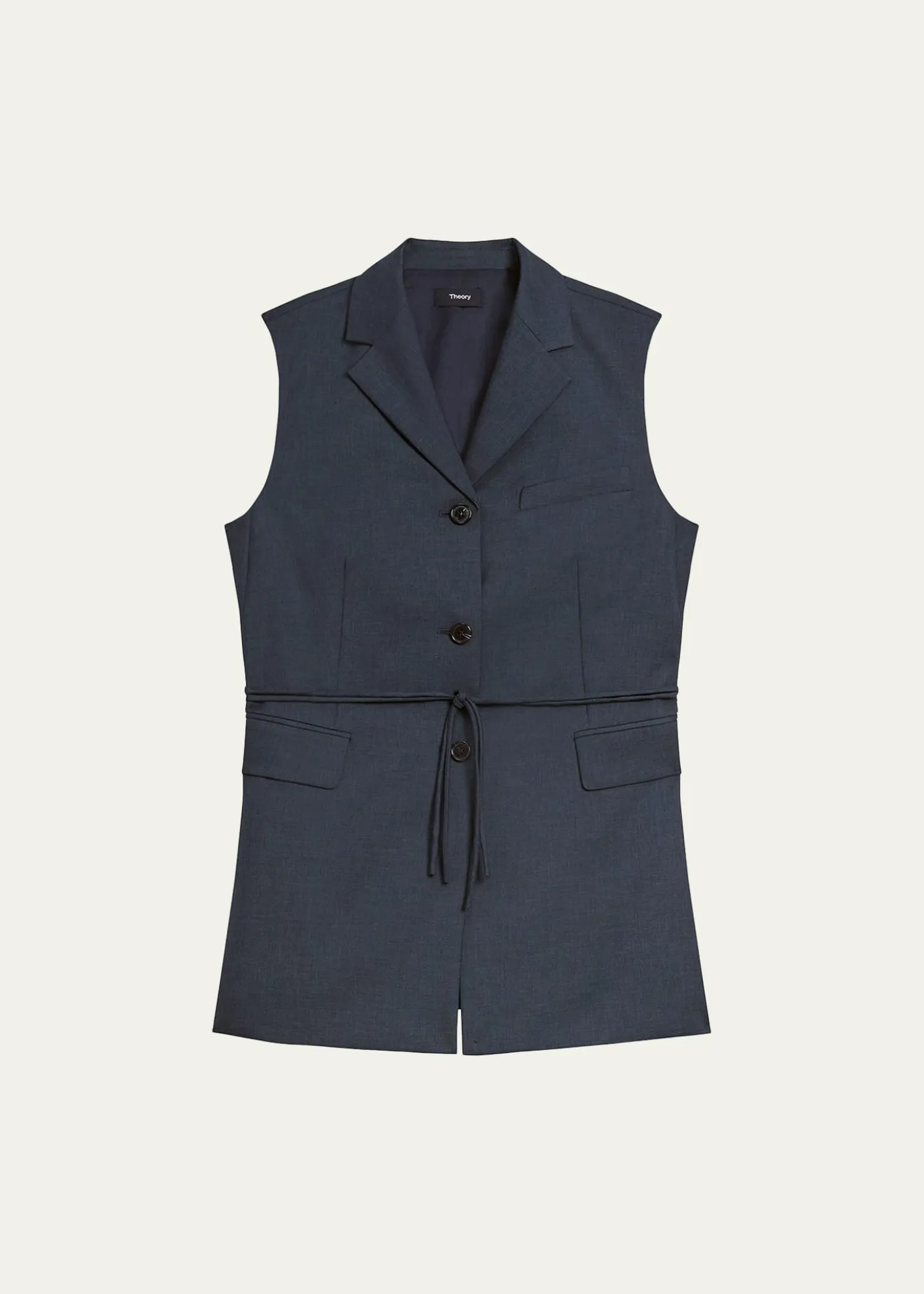 TheoryThree-Button Slash Vest