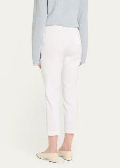 TheoryTreeca Cropped Slim Pull-On Pants