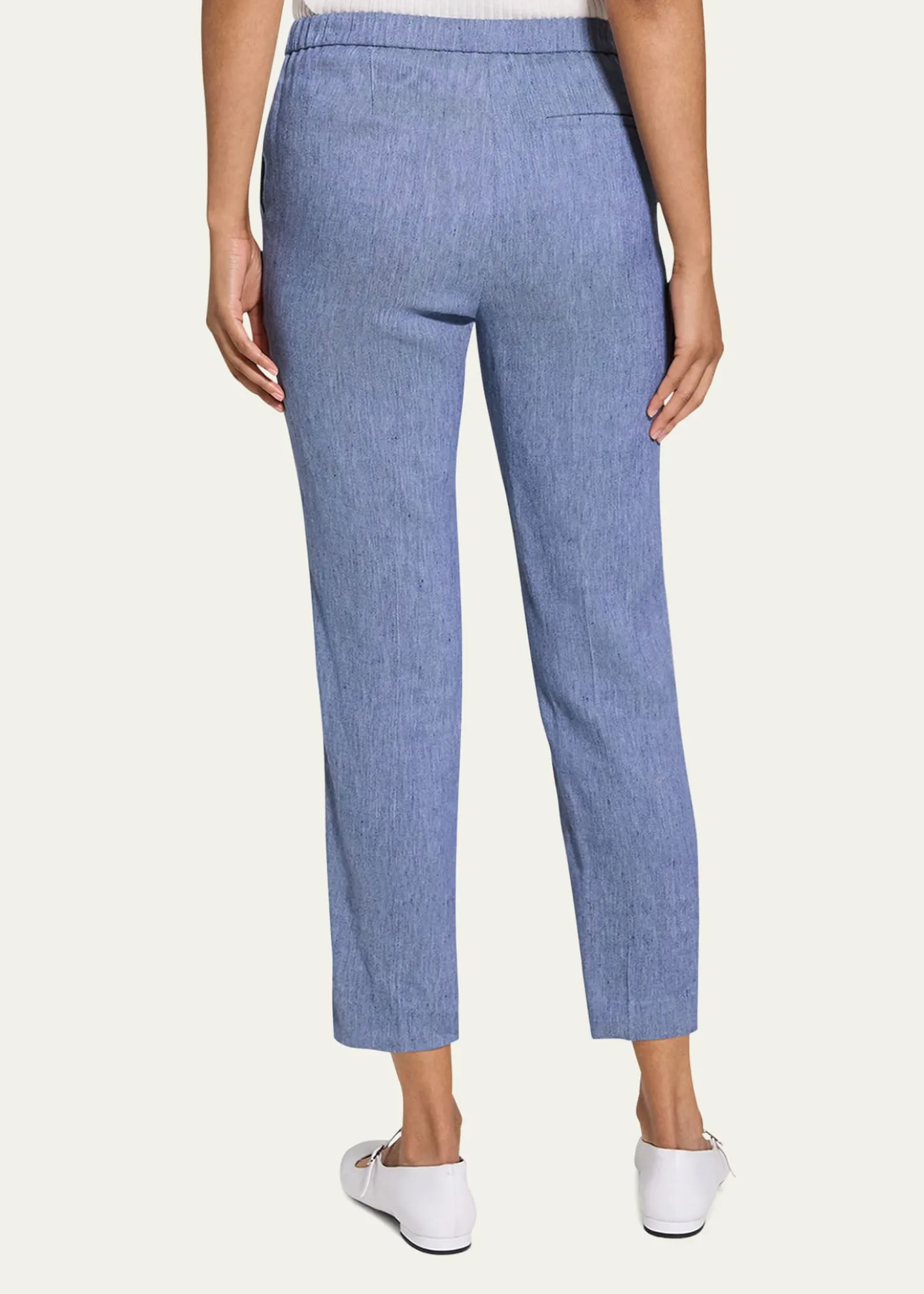 TheoryTreeca Pull-On Ankle Pants