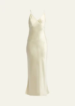 THE ROWBarika Maxi Slip Silk Dress