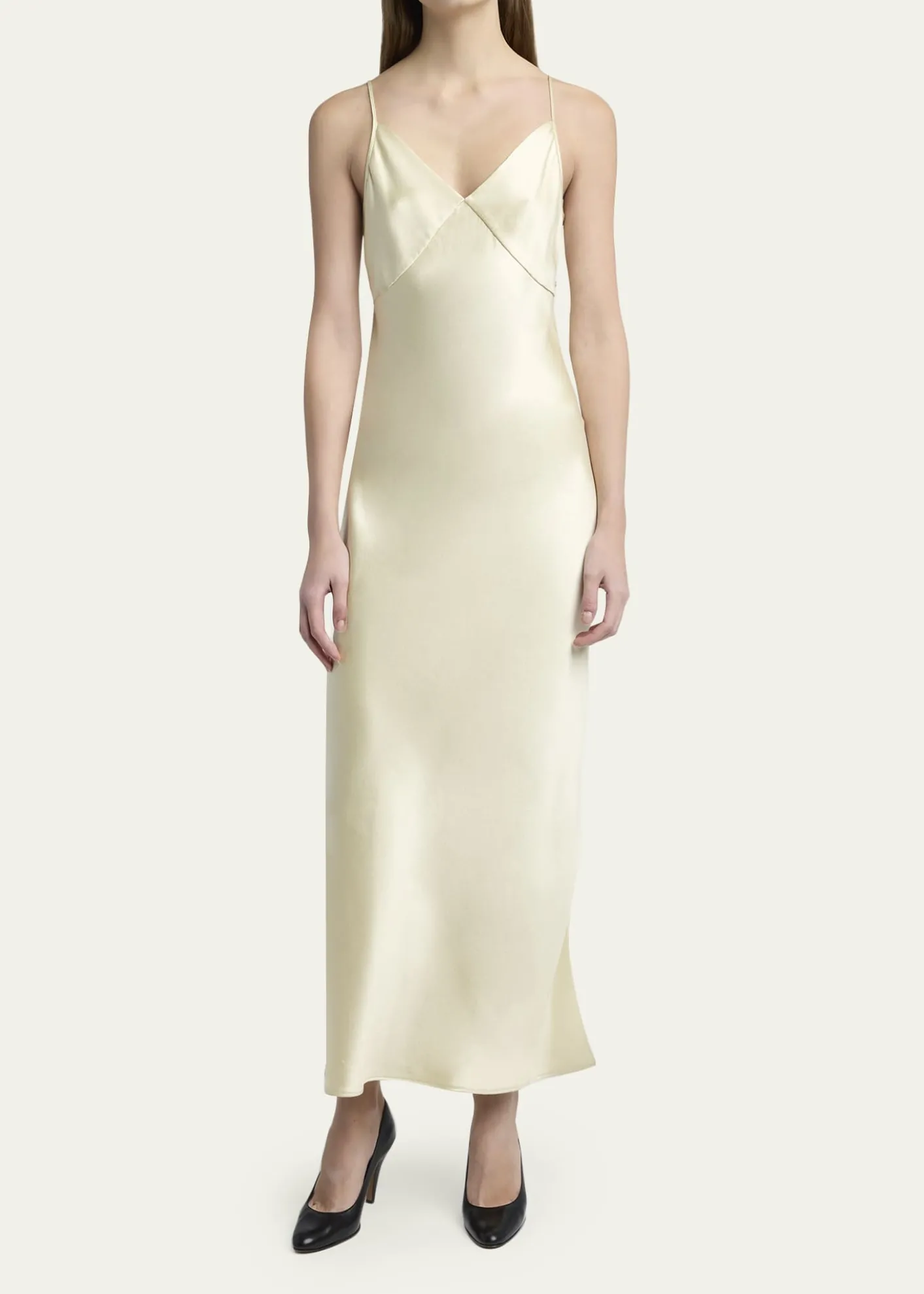 THE ROWBarika Maxi Slip Silk Dress