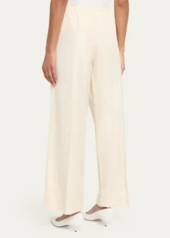 THE ROWBeta Silk Shantung Pajama Pants