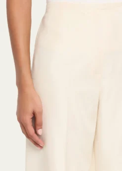 THE ROWBeta Silk Shantung Pajama Pants