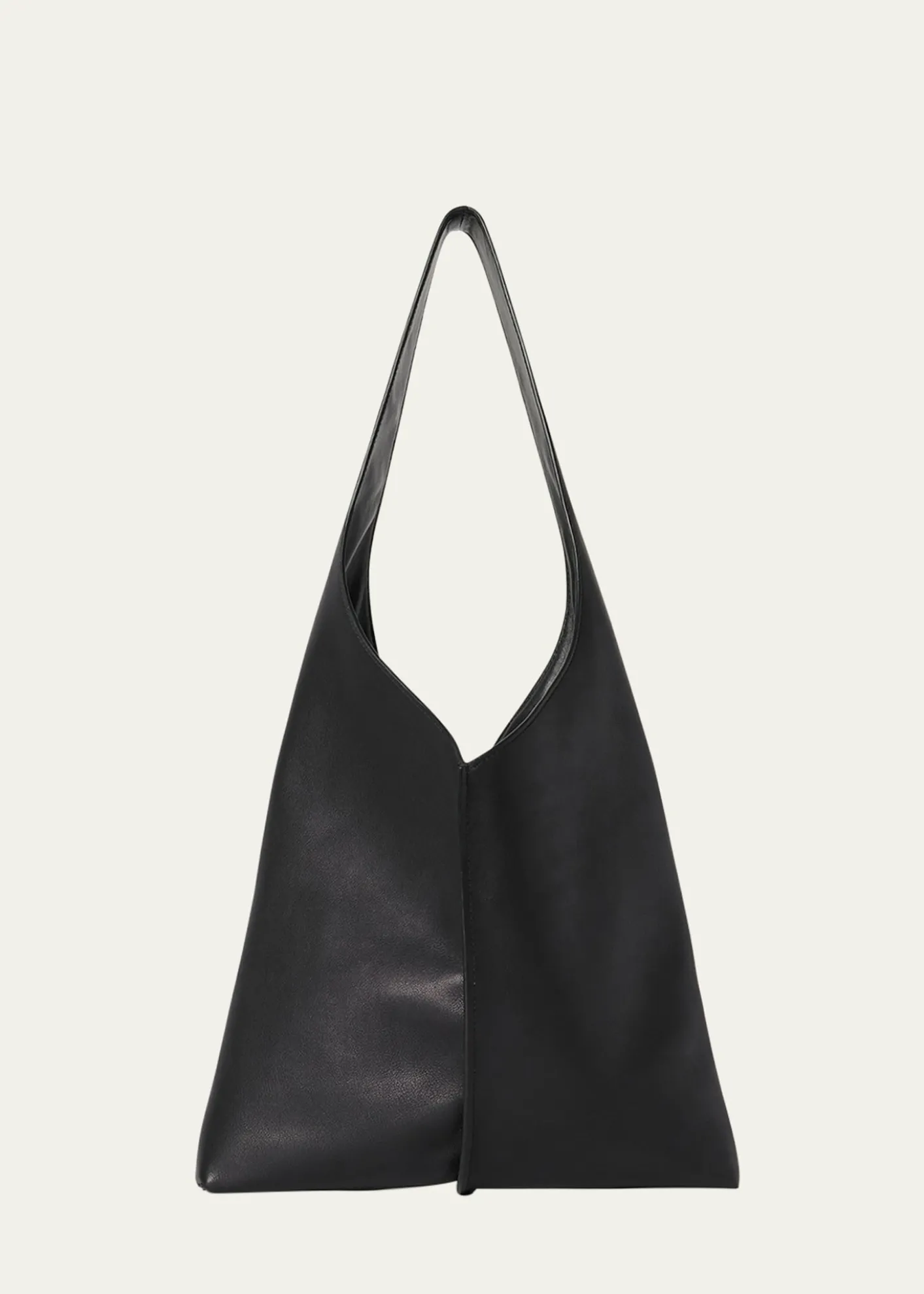 THE ROWBindle Small Shoulder Bag in Saddle Leather