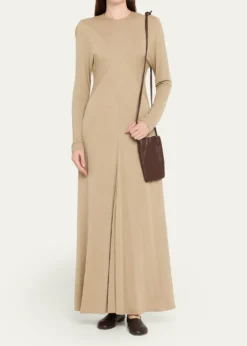 THE ROWBourse Phone Case in Silk Leather
