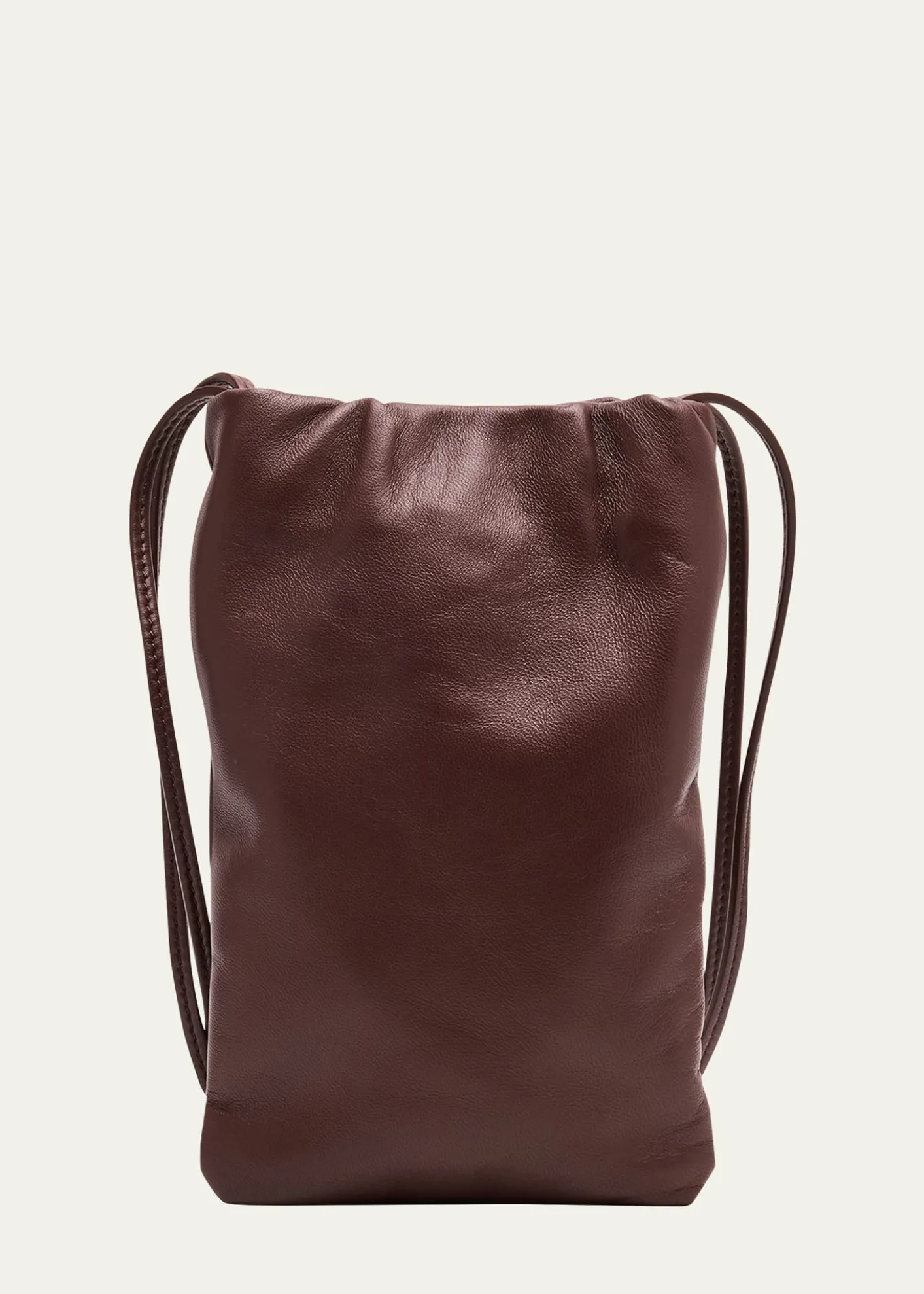 THE ROWBourse Phone Case in Silk Leather