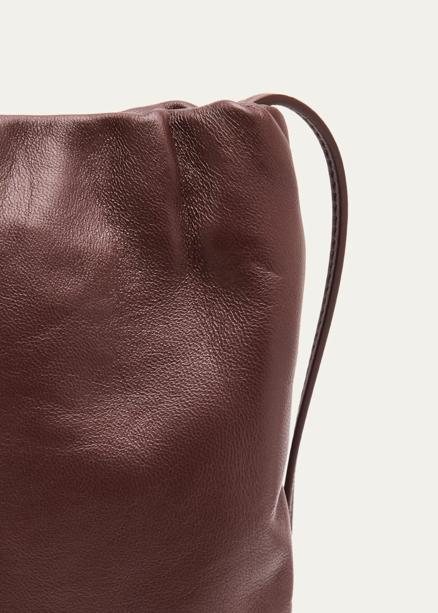 THE ROWBourse Phone Case in Silk Leather