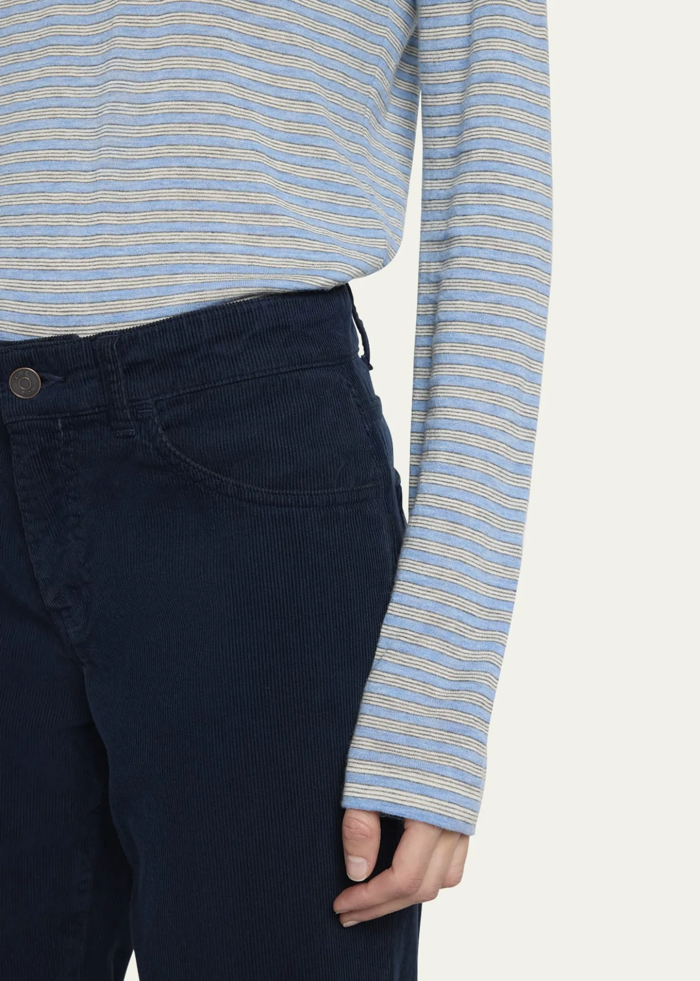 THE ROWCarlyl Corduroy Straight-Leg Pants