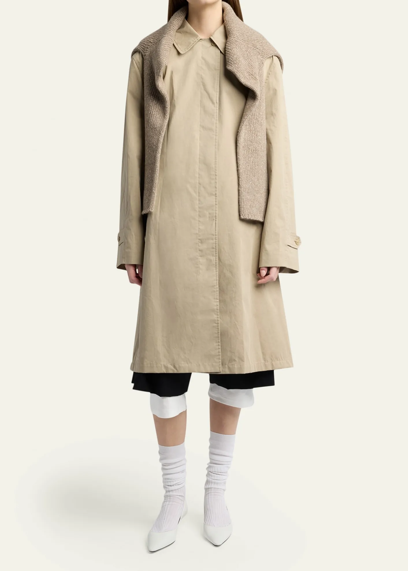 THE ROWDayton Single-Breasted Car Coat