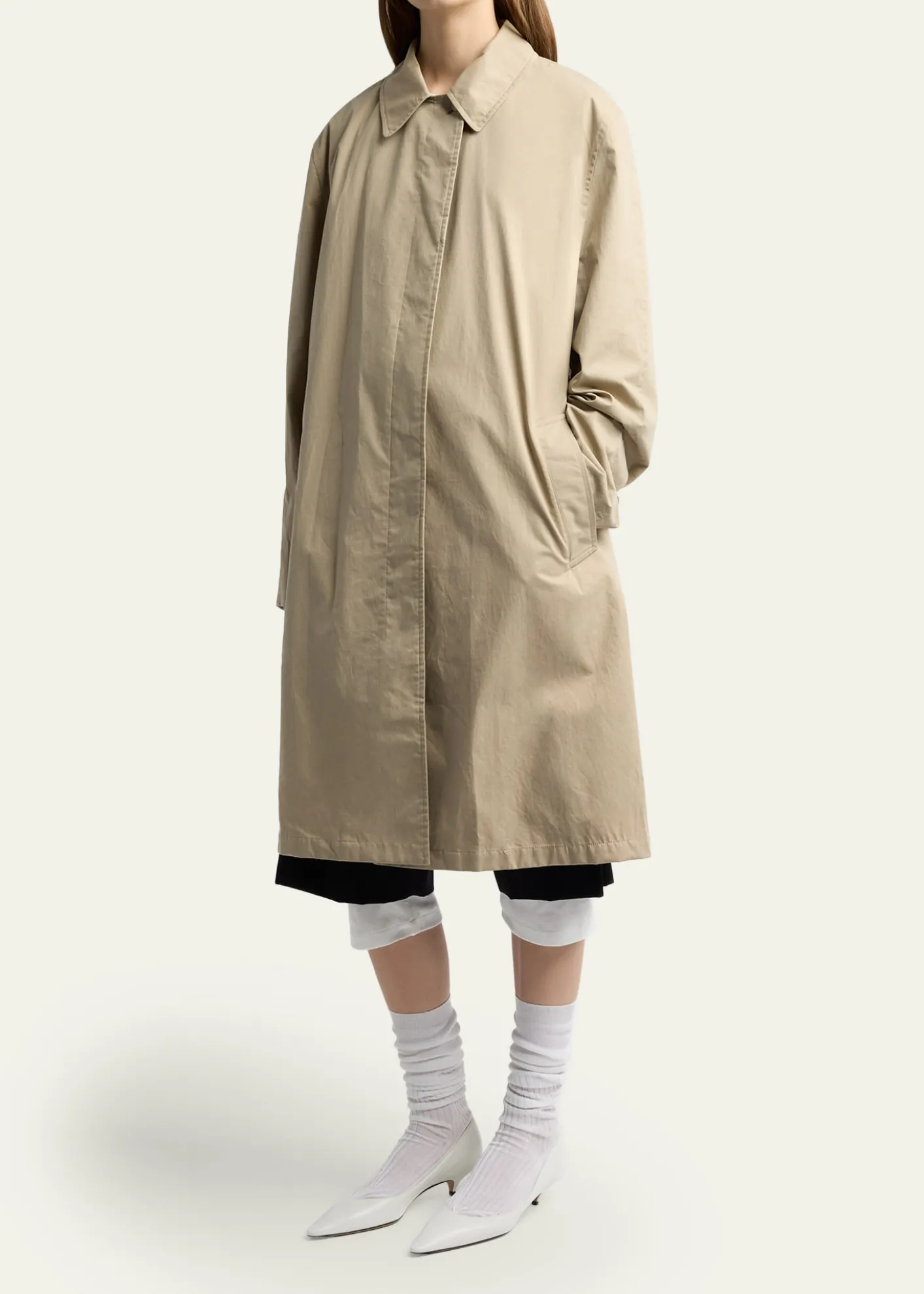 THE ROWDayton Single-Breasted Car Coat