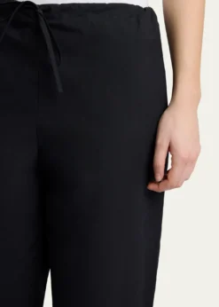 THE ROWDelano Straight-Leg Cotton Poplin Pants