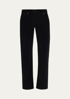 THE ROWFima Corduroy Slim-Leg Ankle Pants