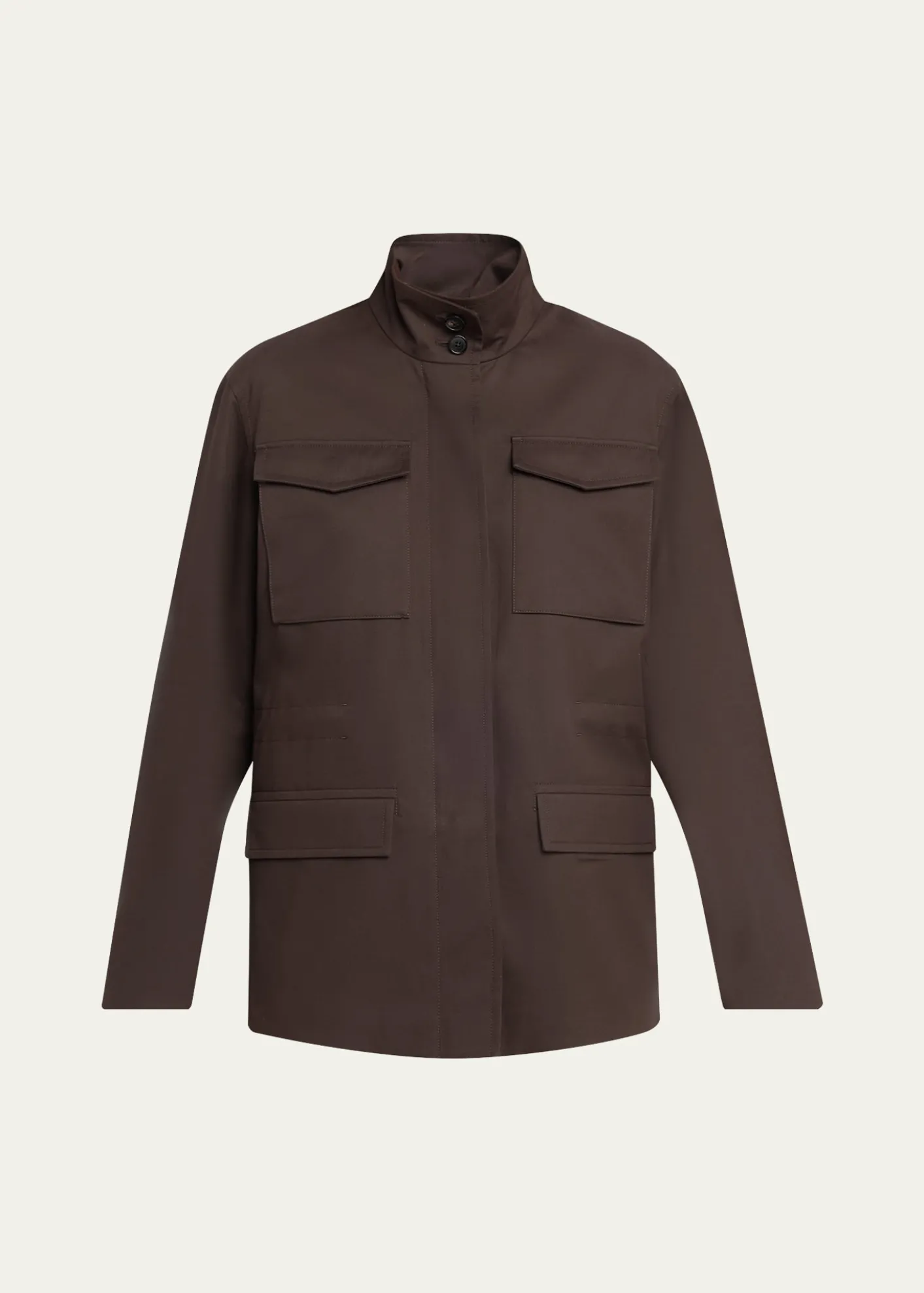 THE ROWFloriane Cotton-Cashmere Utility Jacket