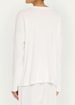 THE ROWFloris Cotton Long-Sleeve Top