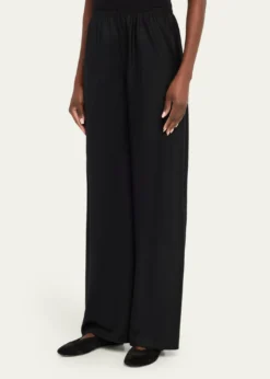 THE ROWGala Wide-Leg Wool Pants