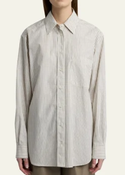 THE ROWGavina Striped Cotton Shirt