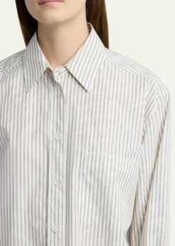 THE ROWGavina Striped Cotton Shirt