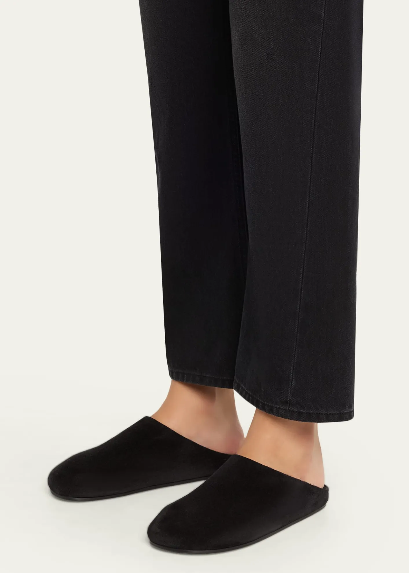 THE ROWHudson Suede Slide Mules