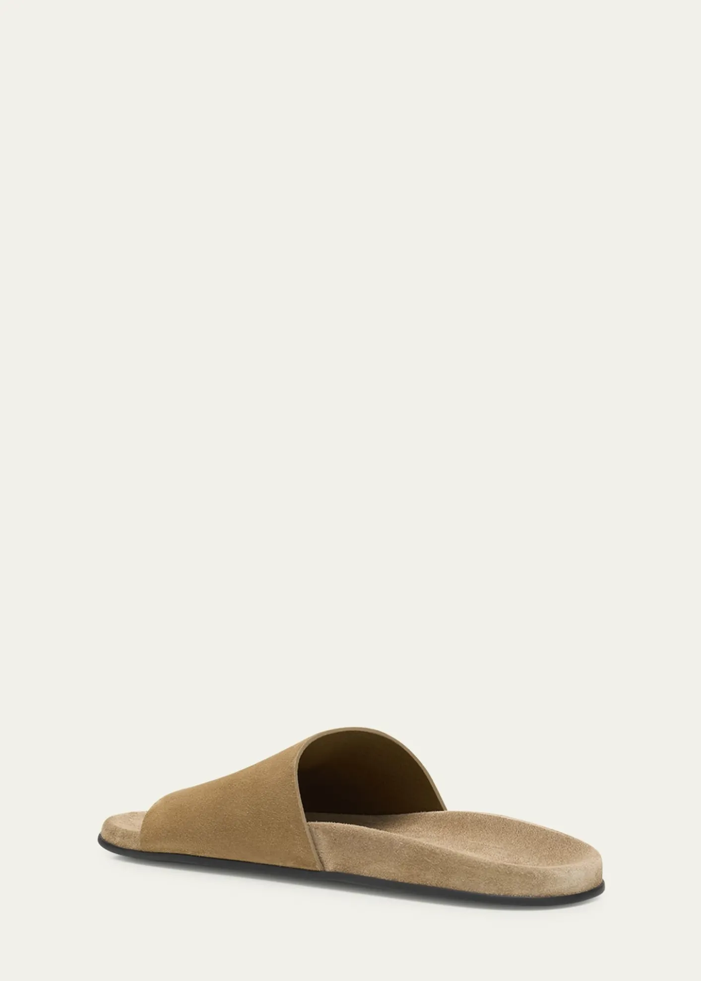 THE ROWHugh Suede Flat Slide Sandals