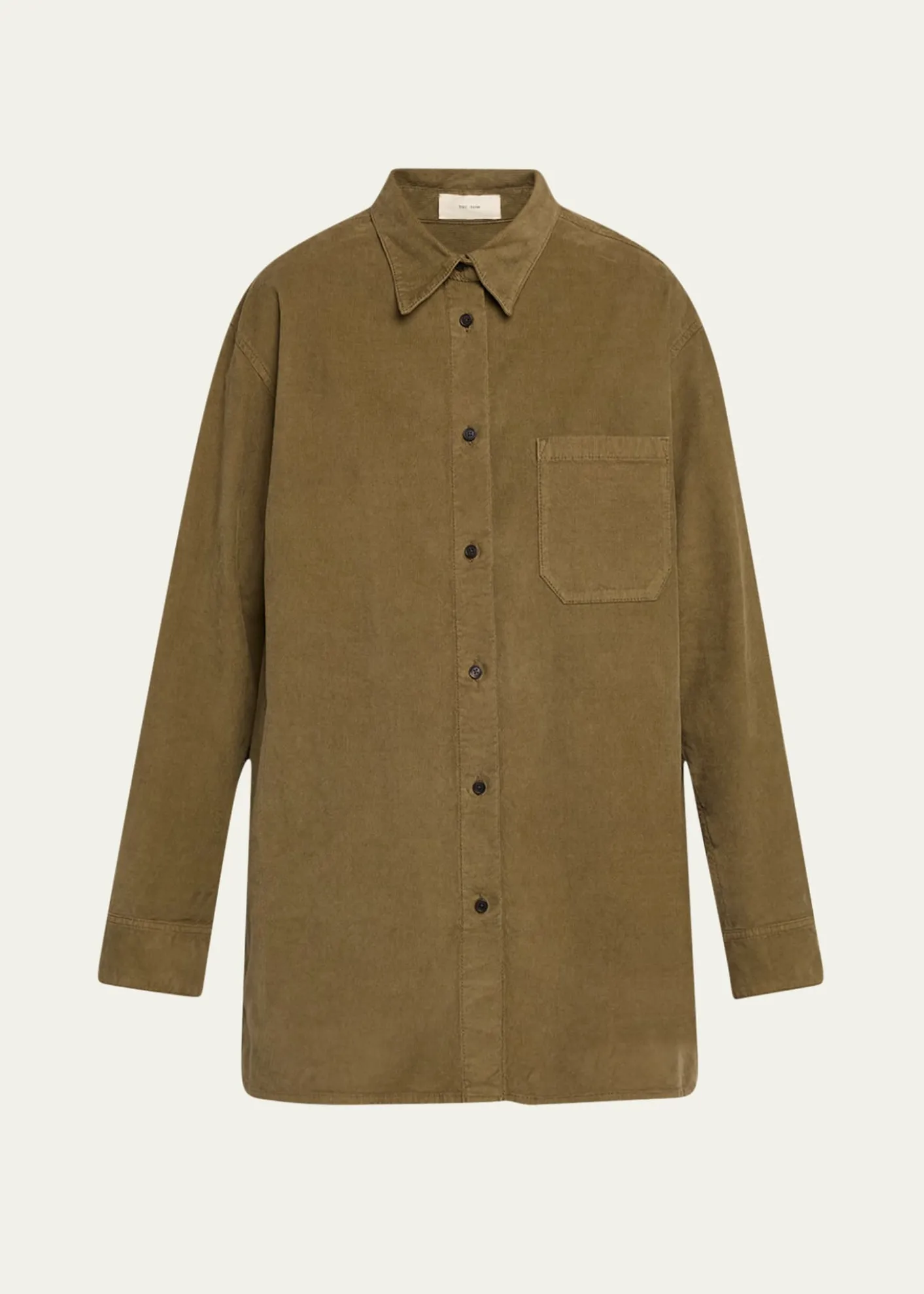 THE ROWIdro Corduroy Collared Shirt