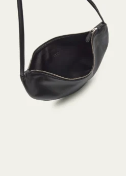 THE ROWIzzy Small Crescent Shoulder Bag in Leather