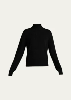 THE ROWKensington High-Neck Cashmere Sweater