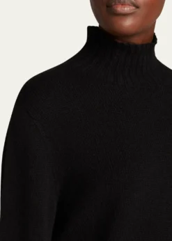 THE ROWKensington High-Neck Cashmere Sweater
