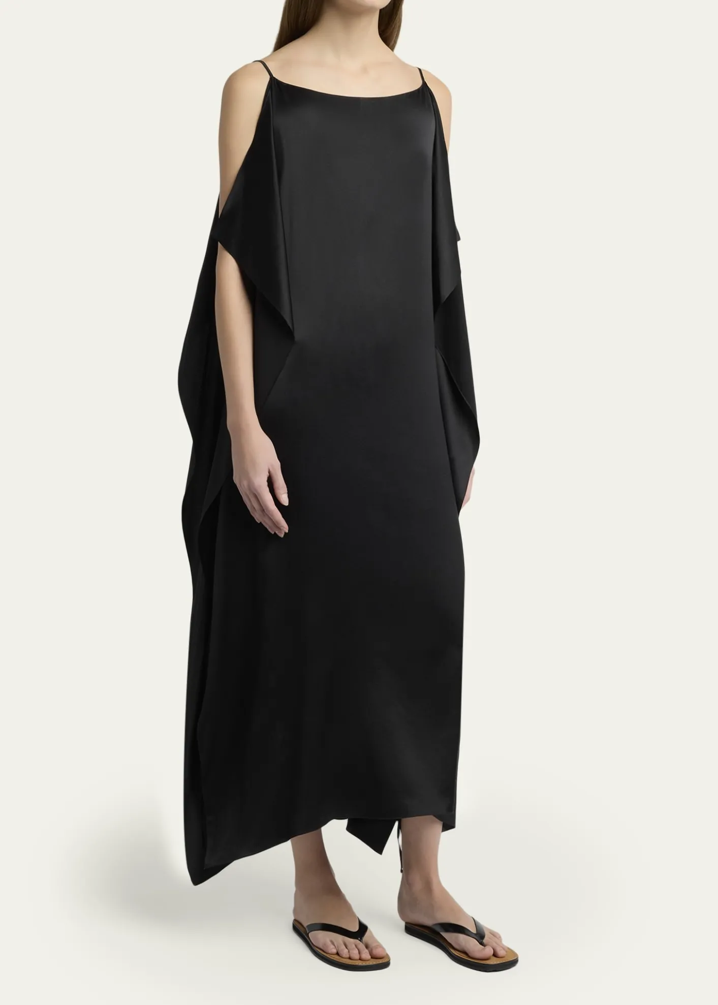 THE ROWKylo Draped Silk Maxi Dress