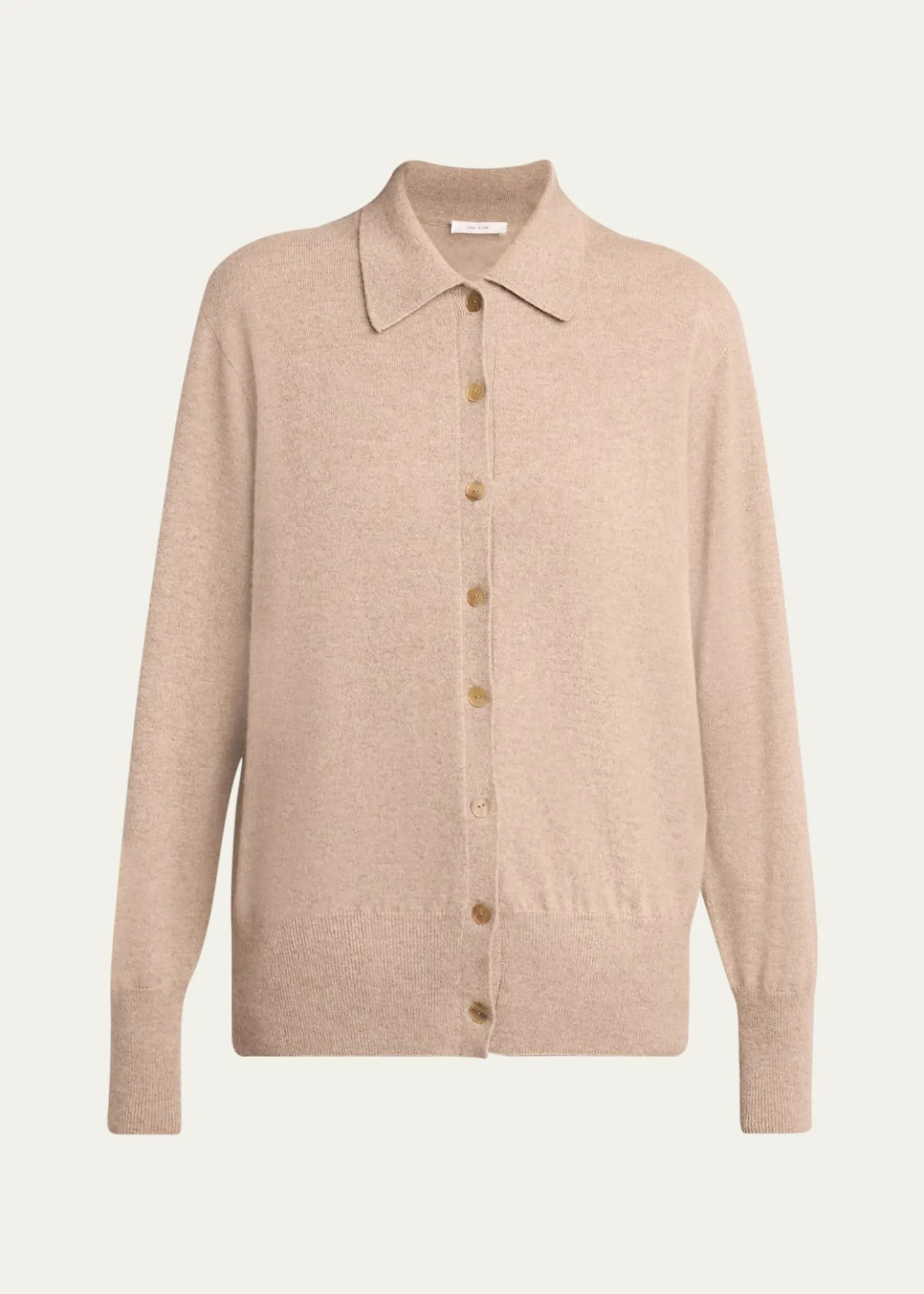 THE ROWLillia Cashmere Collared Cardigan