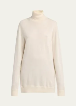 THE ROWLizzy Cashmere Turtleneck Sweater