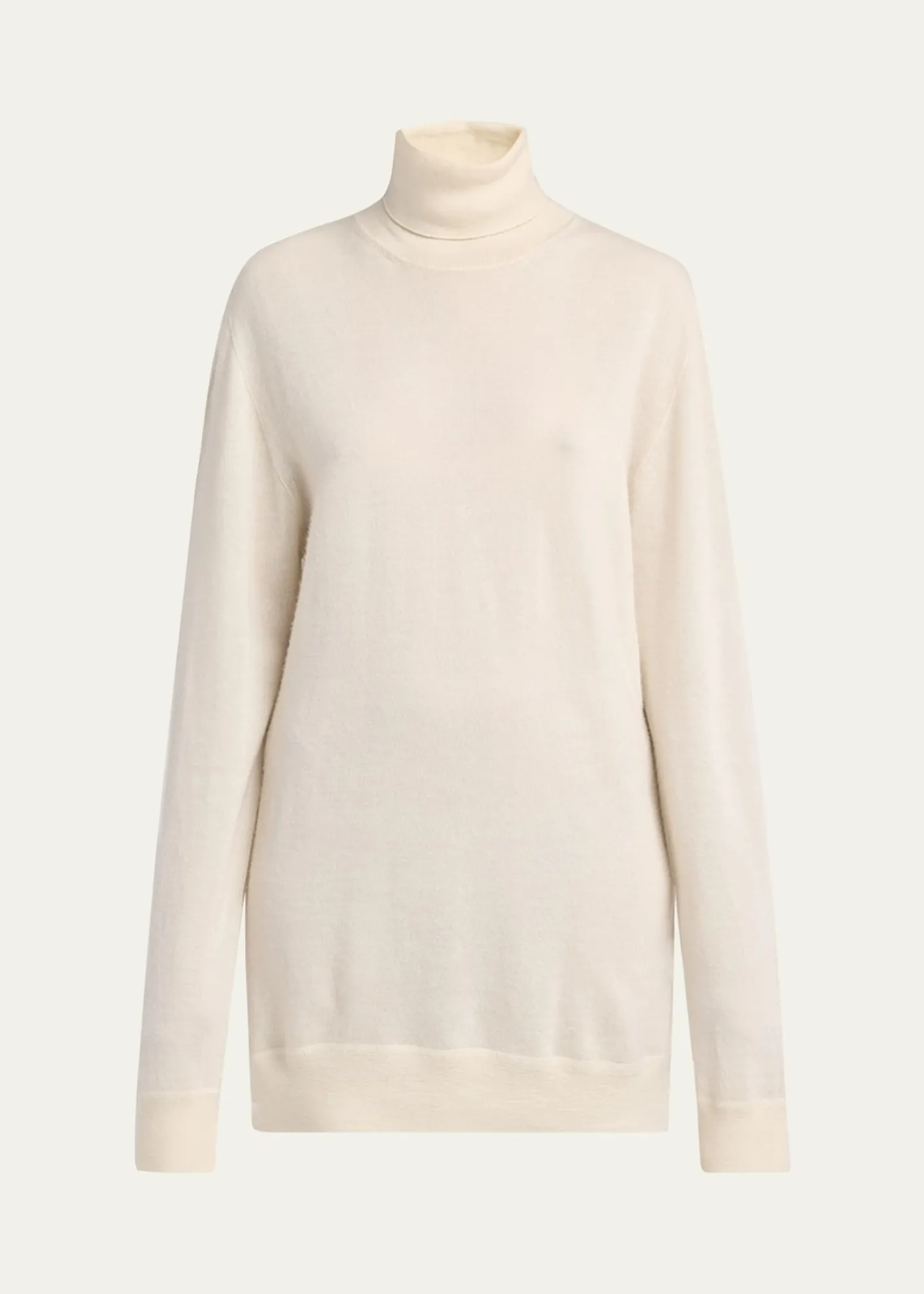 THE ROWLizzy Cashmere Turtleneck Sweater