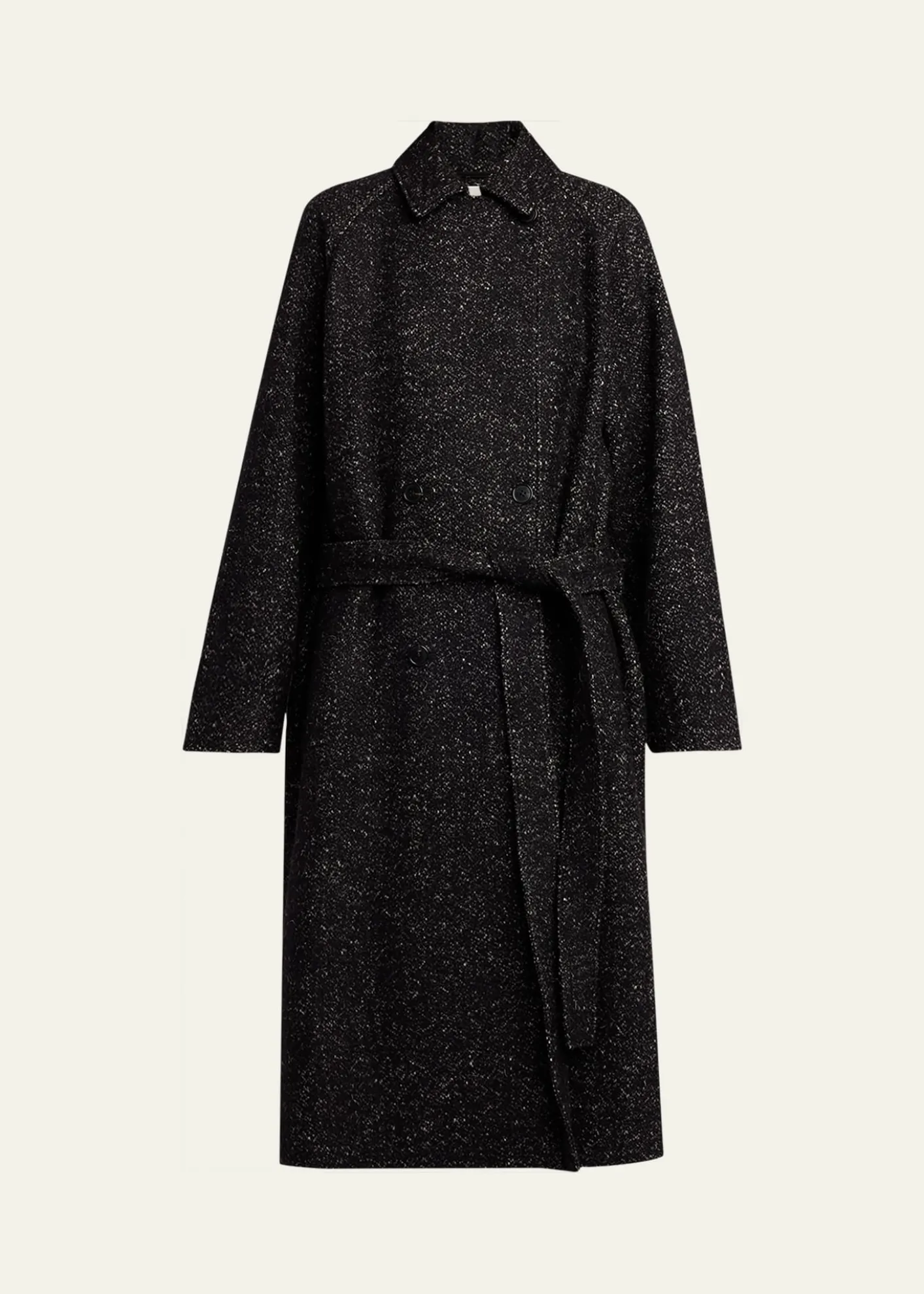 THE ROWMacaria Belted Wool Oversized Coat