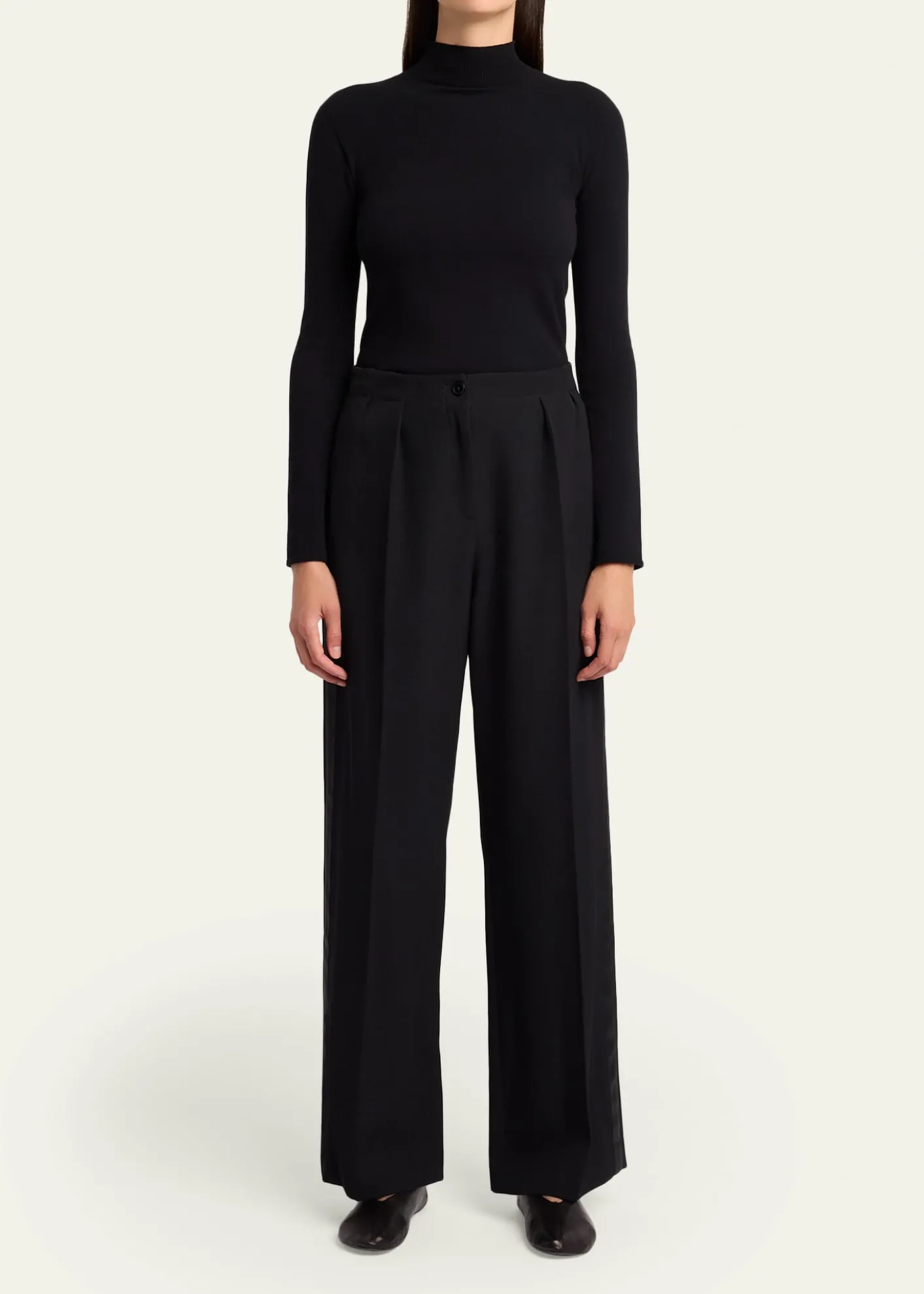 THE ROWMarciat Mock-Neck Sweater