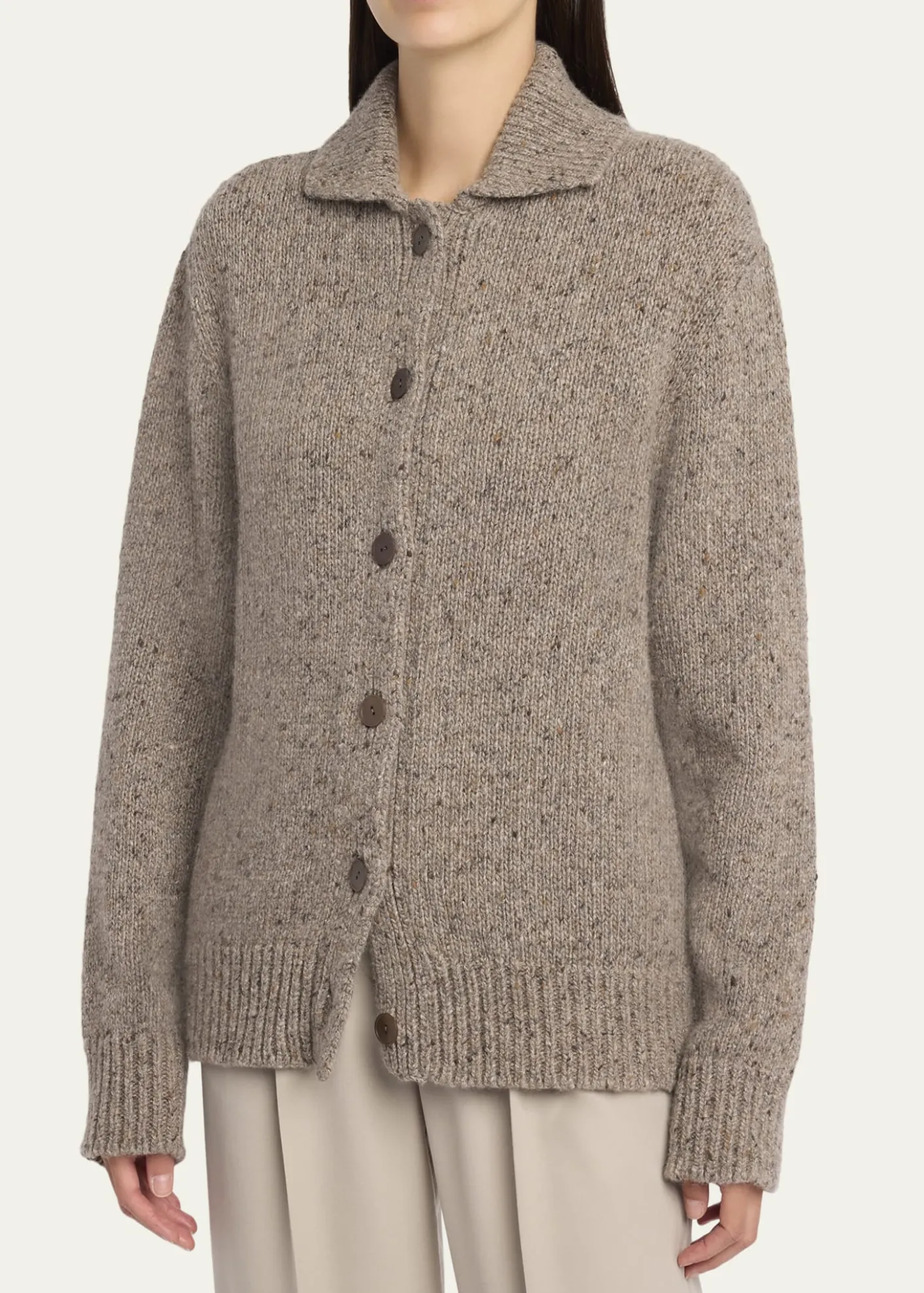 THE ROWMauri Cashmere Collared Cardigan
