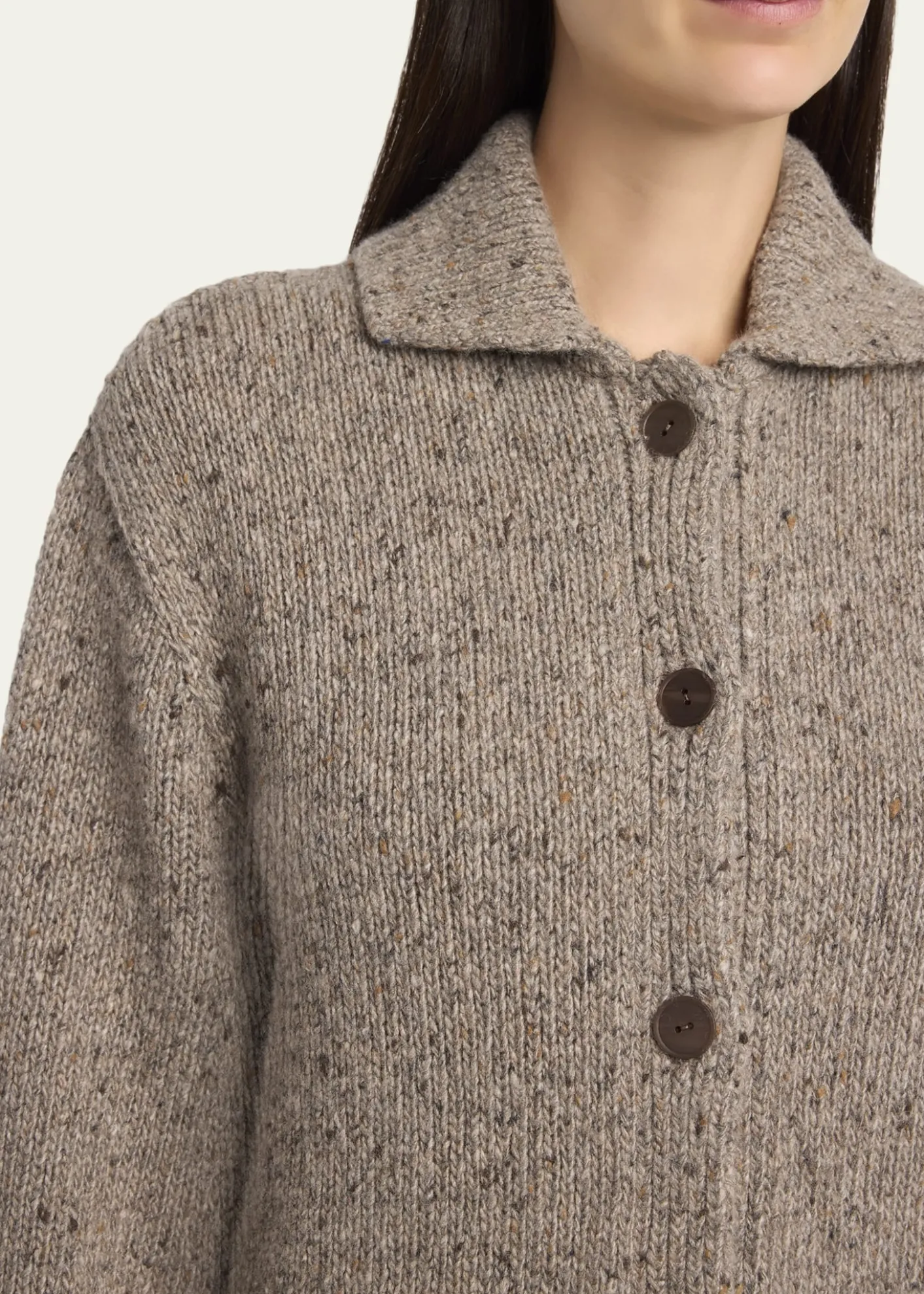 THE ROWMauri Cashmere Collared Cardigan