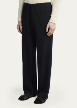 THE ROWMen's Ari Wool Gabardine Pants
