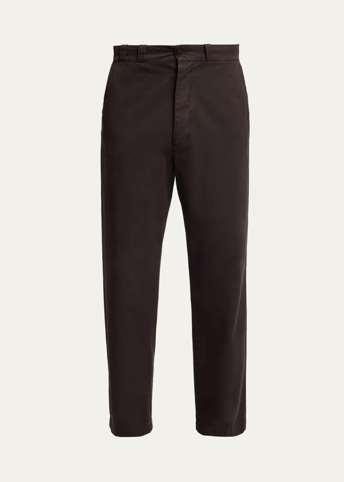 THE ROWMen's Ottis Cotton and Cashmere Straight-Leg Chino Pants