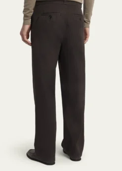 THE ROWMen's Ottis Cotton and Cashmere Straight-Leg Chino Pants