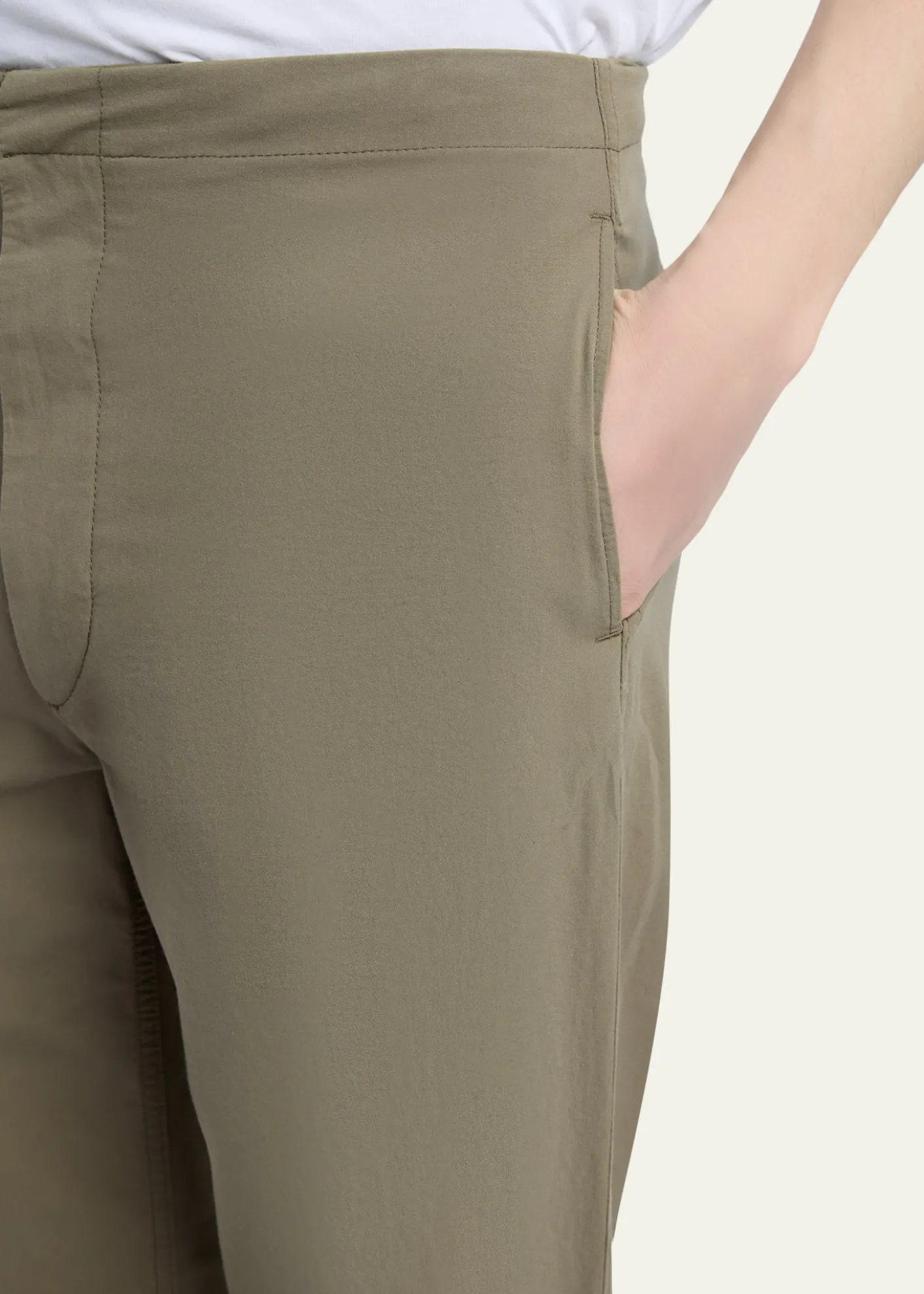 THE ROWMen's Time Straight-Leg Cotton Canvas Pants