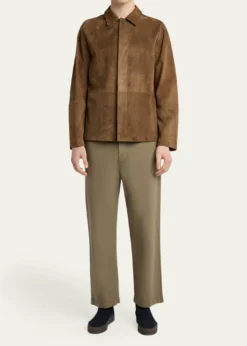 THE ROWMen's Time Straight-Leg Cotton Canvas Pants