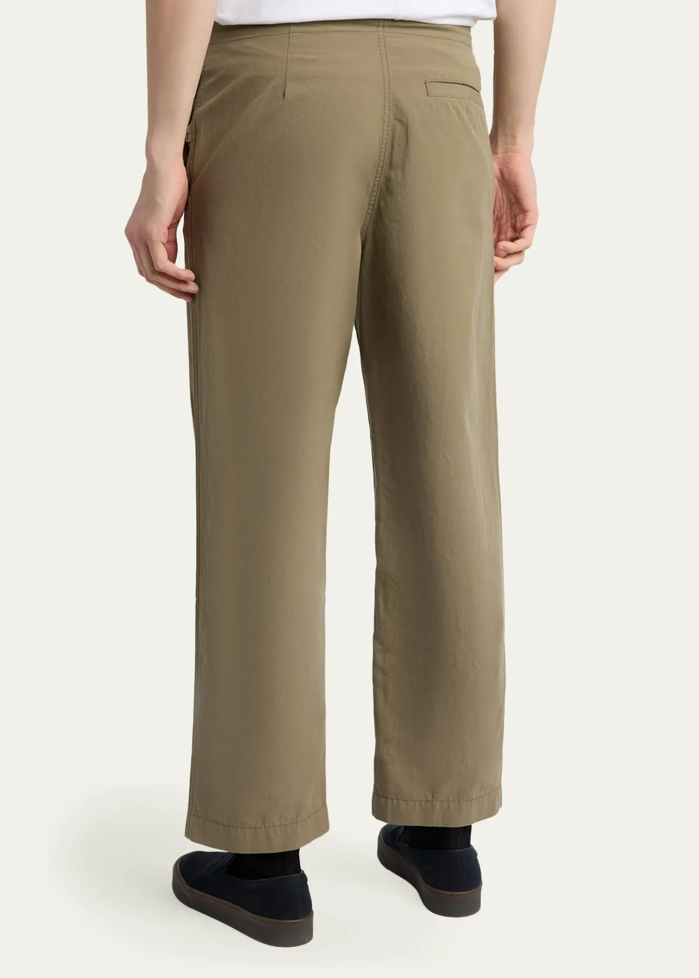 THE ROWMen's Time Straight-Leg Cotton Canvas Pants