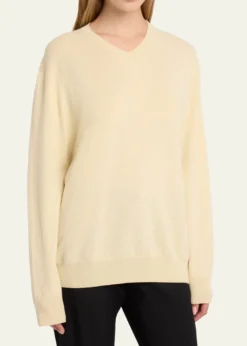 THE ROWMigeia V-Neck Cashmere Sweater